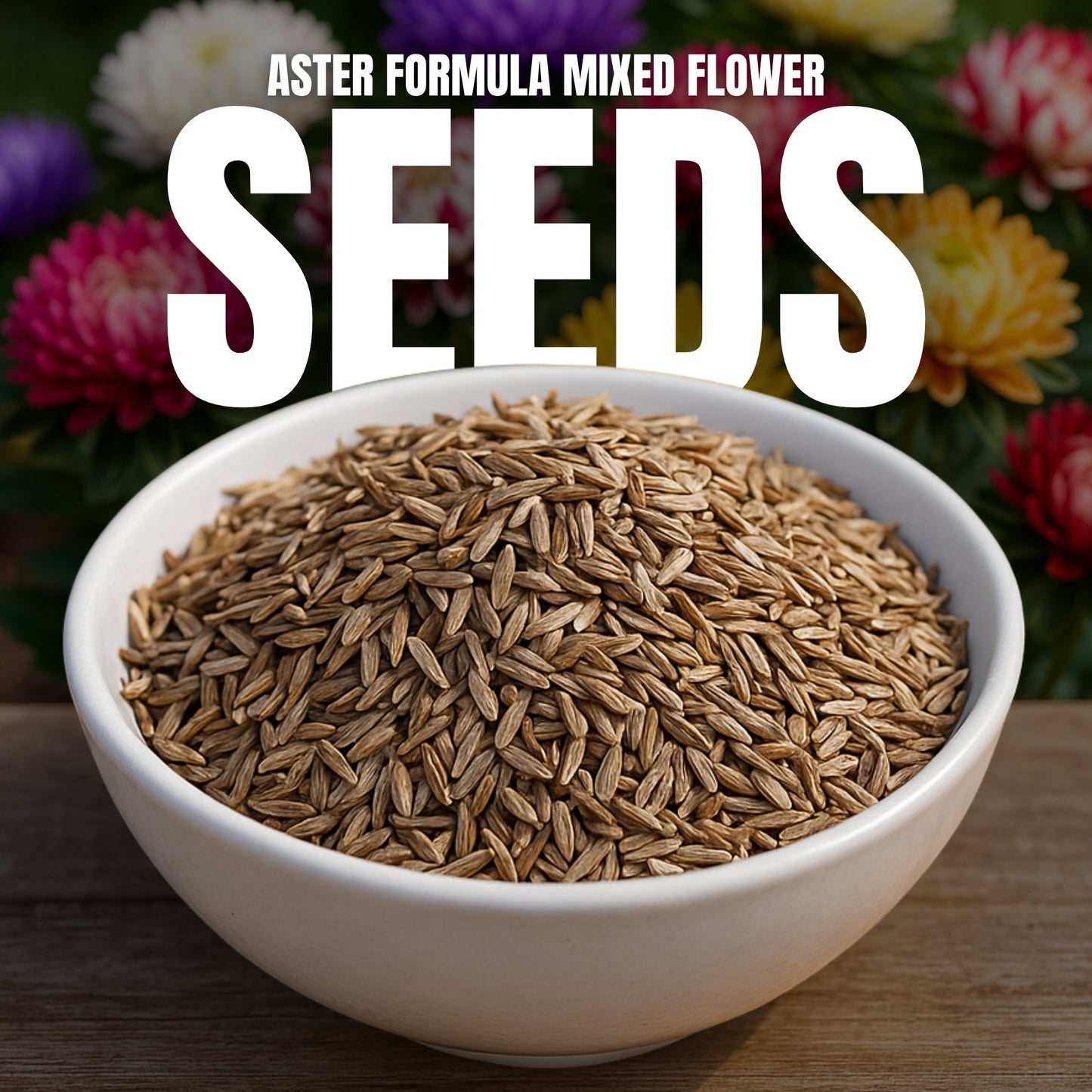 Aster Formula Mixed Flower Seeds