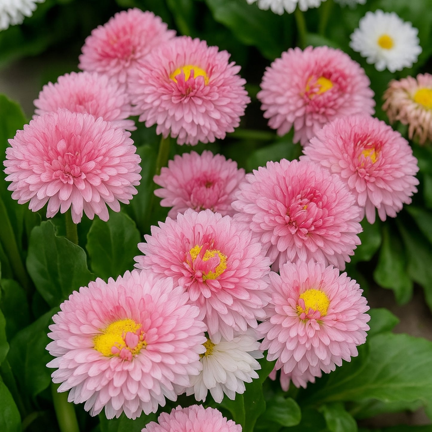 Bellis Double Rose Flower Seeds