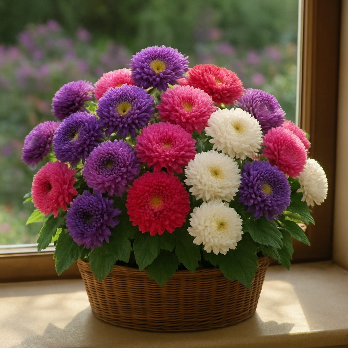 Aster Formula Mixed Flower Seeds