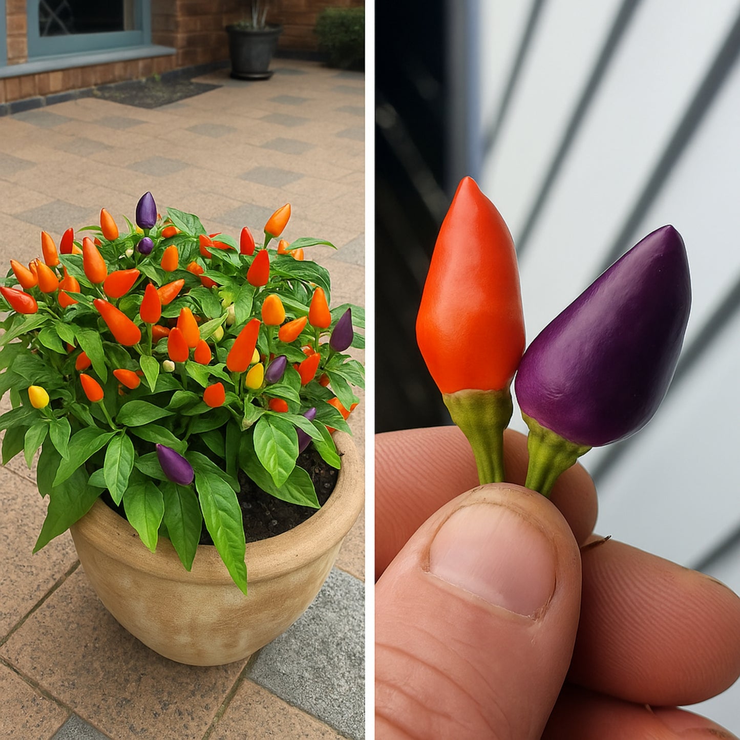 Ornamental Chilli- Choice Round Mixed seeds