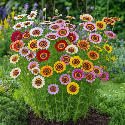 Carinatum Sweet Merry Mixed Flower Seeds