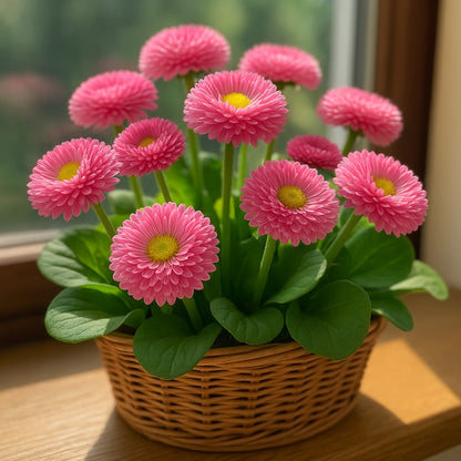 Bellis Double Rose Flower Seeds