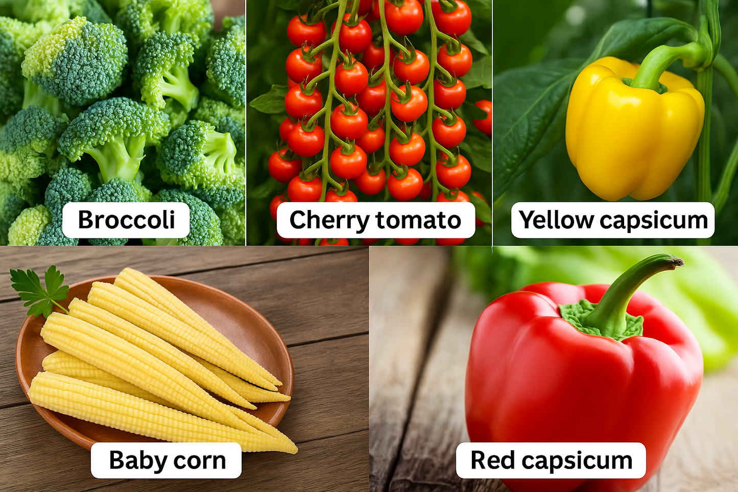 Exotic vegetables seed combo