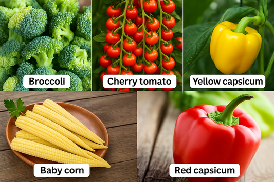 Exotic vegetables seed combo