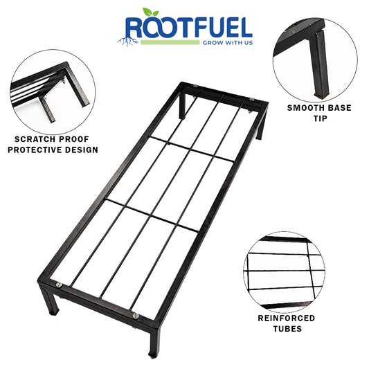 Rootfuel - stainless steel plant stand (pack of 2)