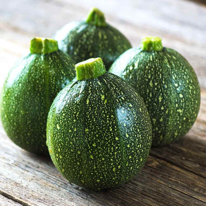 Squash Green Round Seeds